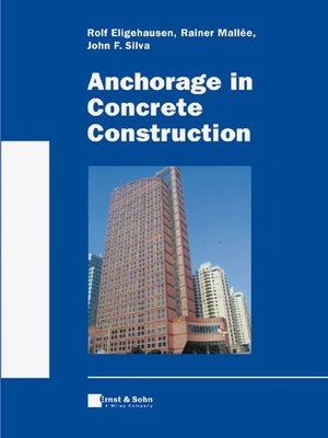 cover image of Anchorage in Concrete Construction
